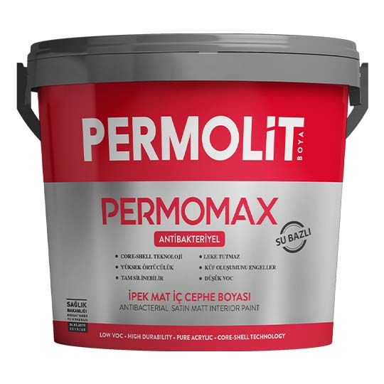 Permomax Antibakteriyel İpek Mat İç Cephe Boyası 2,5 Litre