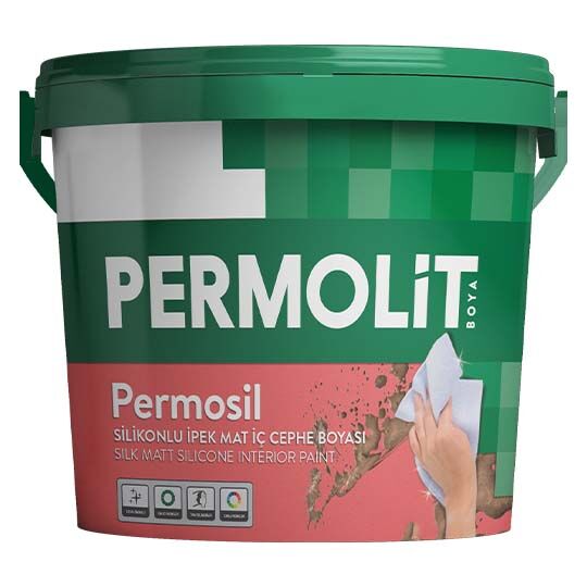 Permosil Silikonlu İpek Mat İç Cephe Boyası 2,5 Litre