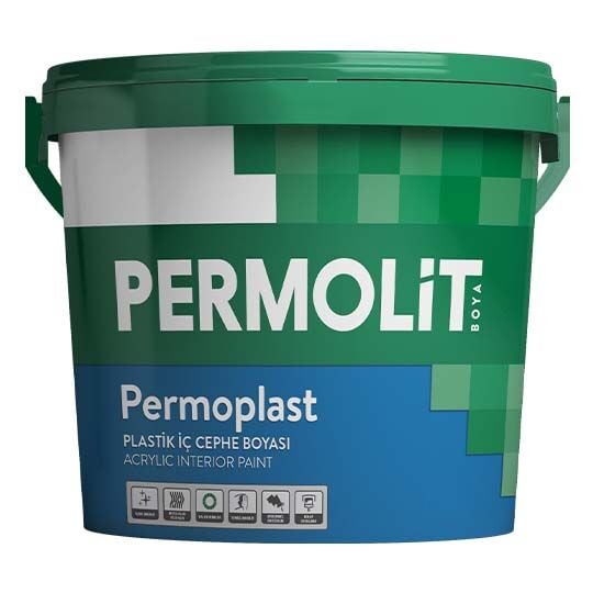 Permoplast Plastik İç Cephe Boyası 3,5 KG