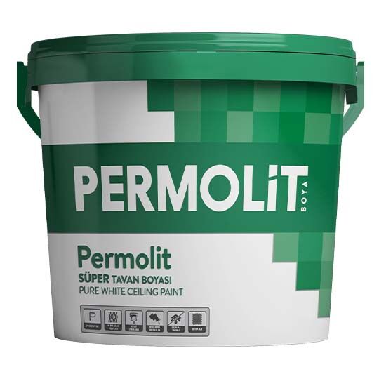 Permolit Süper Tavan Boyası 3,5 KG