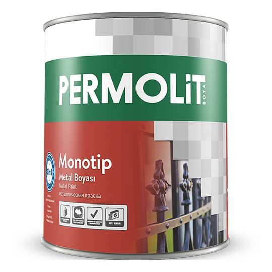 Monotip Renkli Antipas Boya Parlak