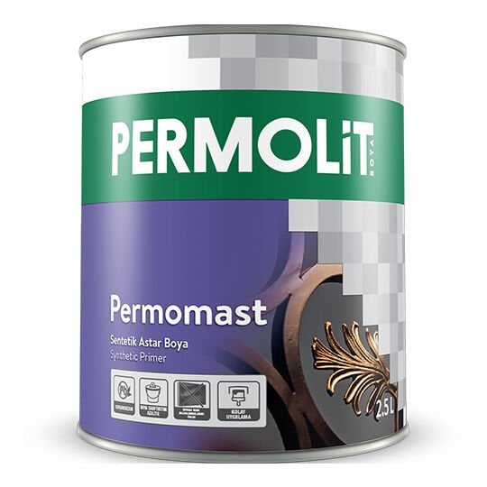 Permomast Sentetik Astar Boya (Beyaz)