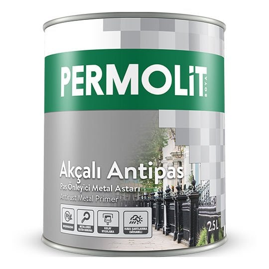 Akçalı Antipas Pas Önleyici Metal Astarı