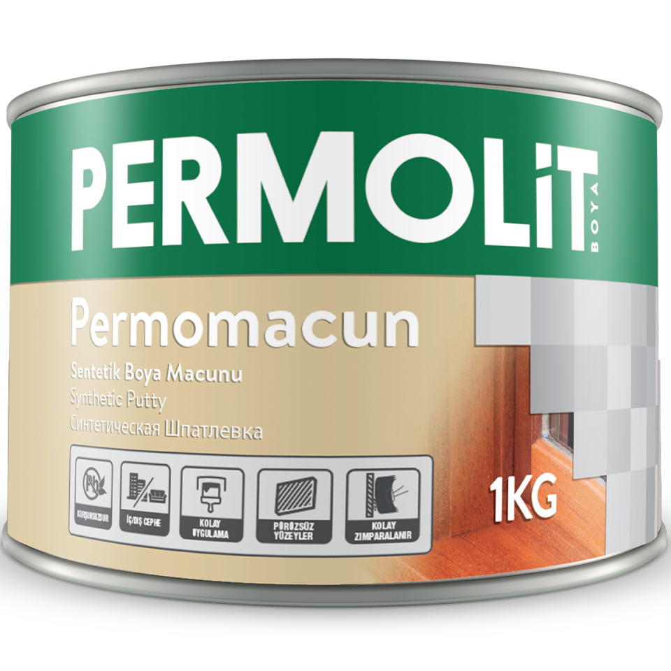 Permomacun Sentetik Boya Macunu