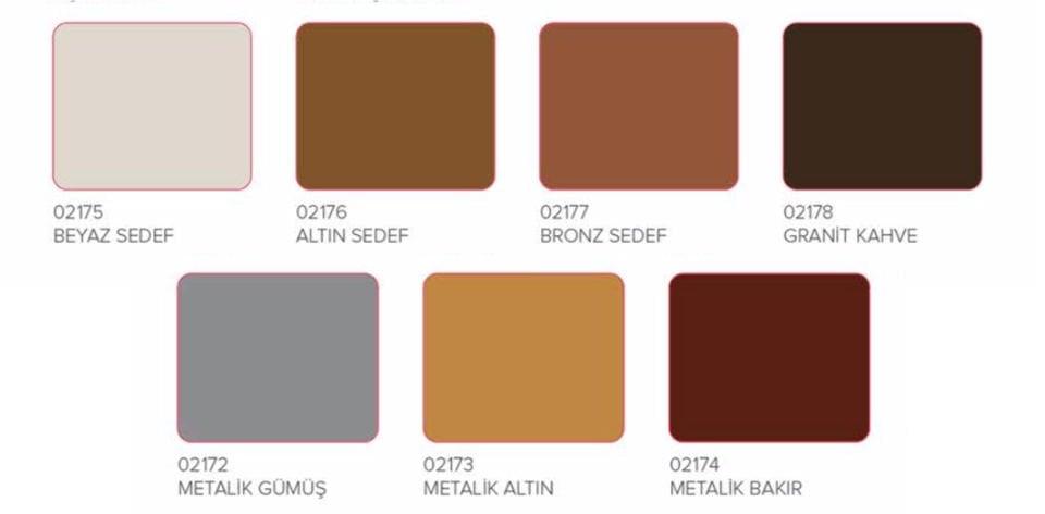 Permolit Multi Surface Akrilik Metalik Boya 120 ML (6'lı Kutu)